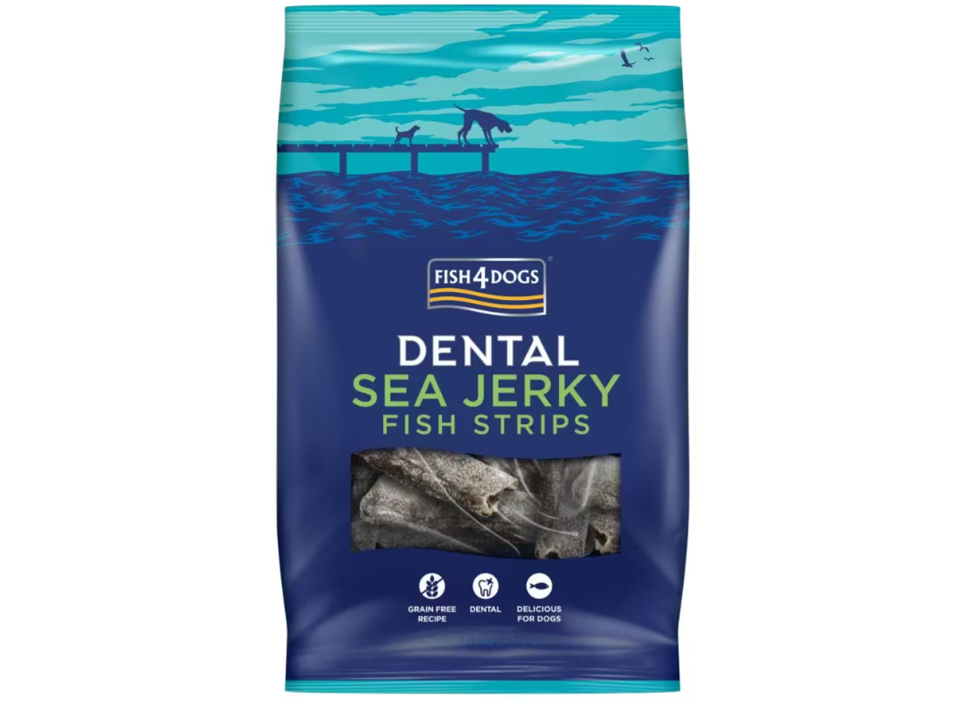 Fish4Dogs ® Dental Sea Jerky - Fish Strips 500 g